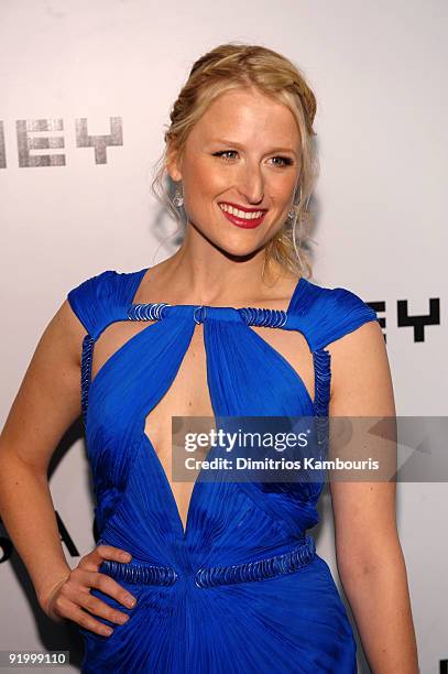 Actress Mamie Gummer attends the 2009 Whitney Museum Gala at The Whitney Museum of American Art on October 19, 2009 in New York City.