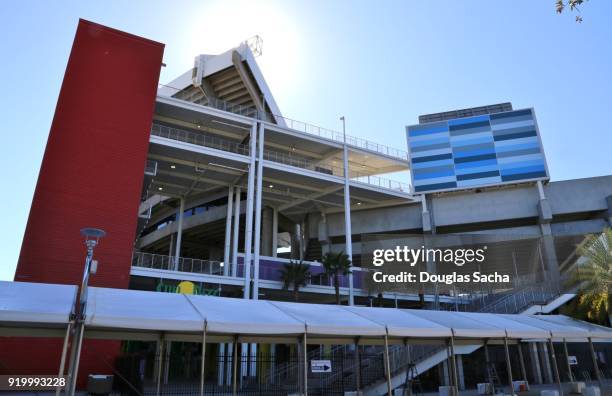 2018 nfl probowl game at the orlando camping world stadium - 2018 pro bowl stock-fotos und bilder