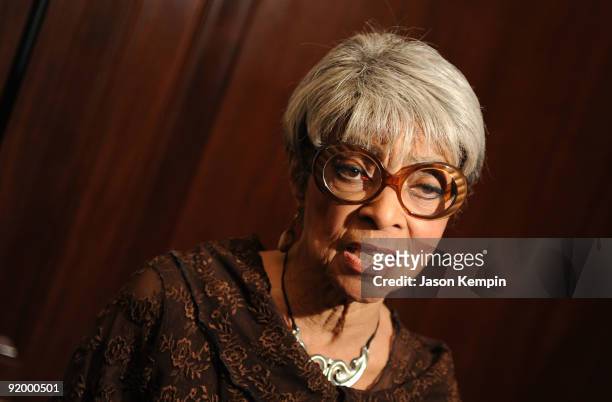 Actress Ruby Dee attends the 2009 Stella by Starlight Gala at a Private Residence on October 19, 2009 in New York City.