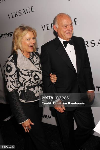 Actress Candice Bergen and Marshall Rose attend the 2009 Whitney Museum Gala at The Whitney Museum of American Art on October 19, 2009 in New York...