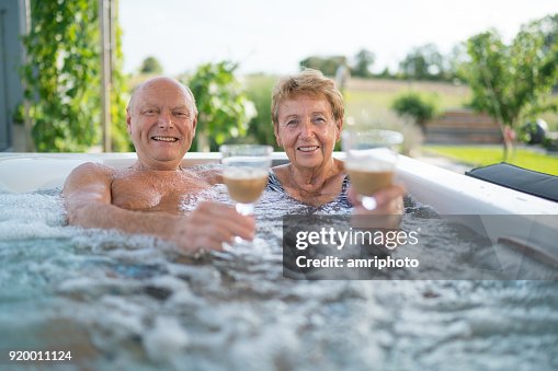 209 Older Couple In Hot Tub Stock Photos, High-Res Pictures, and Images -  Getty Images