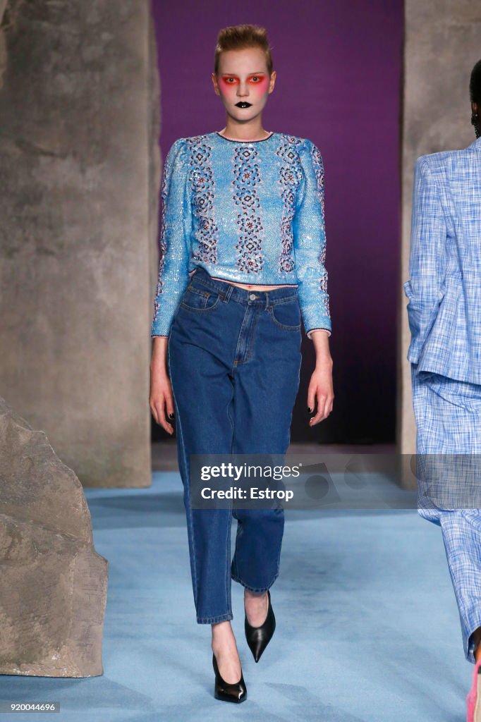 Ashley Williams - Runway - LFW February 2018