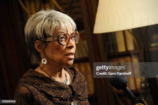 Actress Ruby Dee attends the 2009 Stella by Starlight Gala at a Private Residence on October 19, 2009 in New York City.