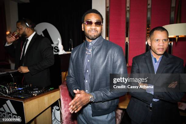 John Wall of the Washington Wizards poses at the Adidas hosts All Star Black Tie on February 15, 2018 in Los Angeles, California.