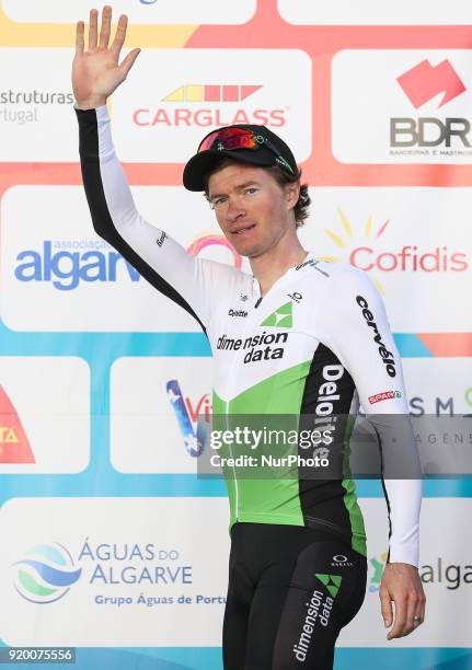 Benjamin King of Team Dimension Data after the 5th stage of the cycling Tour of Algarve between Faro and Alto do Malhao, on February 18, 2018.