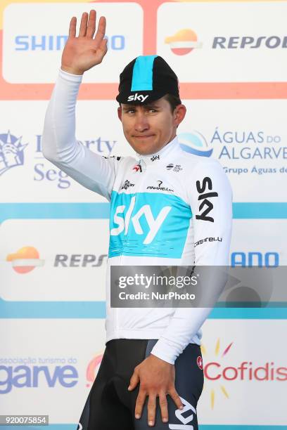 Michal Kwiatkowski of Team Sky after the 5th stage of the cycling Tour of Algarve between Faro and Alto do Malhao, on February 18, 2018.