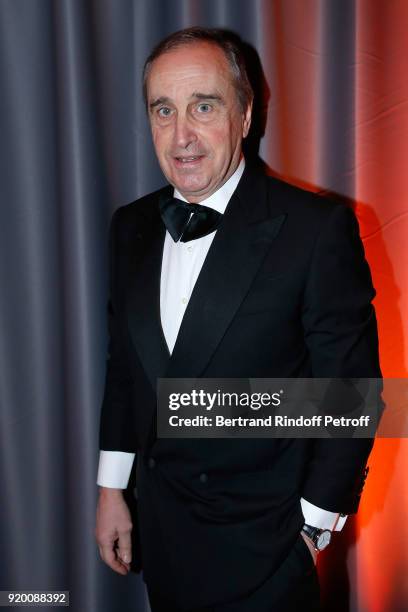 At Christie's Europe and Asia, Francois Curiel attends the "Snow Night - La Nuit des Neiges" Charity Gala on February 17, 2018 in Crans-Montana,...