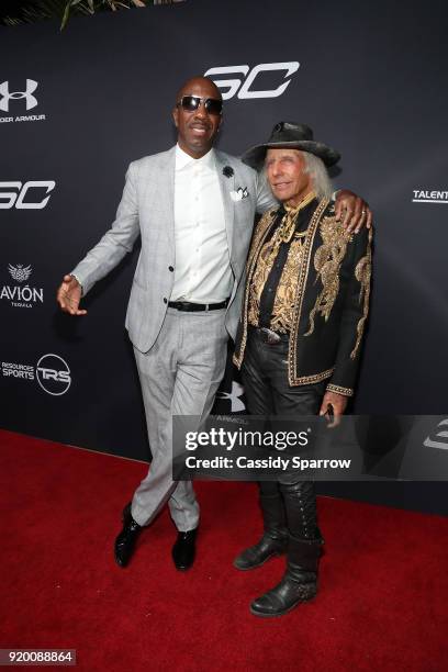 Smoove and James Goldstein Attend Tequila Avion hosts NBA All-Star After Party presented by Talent Resources on February 17, 2018 in Beverly Hills,...