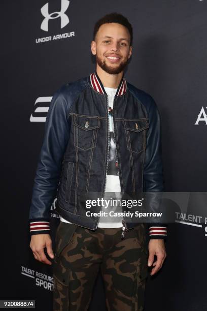 Steph Curry Attends Tequila Avion hosts NBA All-Star After Party presented by Talent Resources on February 17, 2018 in Beverly Hills, California.