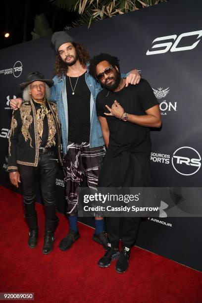 James Goldstein, Joakim Noah and Maxwell Osbourne Attend Tequila Avion hosts NBA All-Star After Party presented by Talent Resources on February 17,...