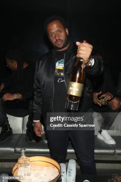 Kenny Hamilton Attends Tequila Avion hosts NBA All-Star After Party presented by Talent Resources on February 17, 2018 in Beverly Hills, California.