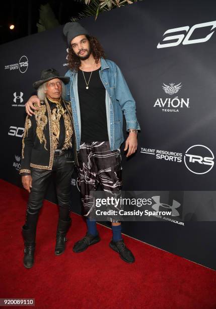 James Goldstein and Joakim Noah Attend Tequila Avion hosts NBA All-Star After Party presented by Talent Resources on February 17, 2018 in Beverly...