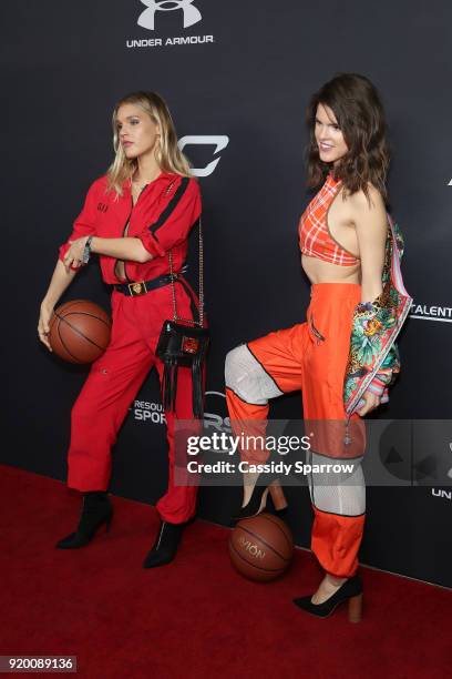 Joy Corrigan and Gina Corrigan Attend Tequila Avion hosts NBA All-Star After Party presented by Talent Resources on February 17, 2018 in Beverly...