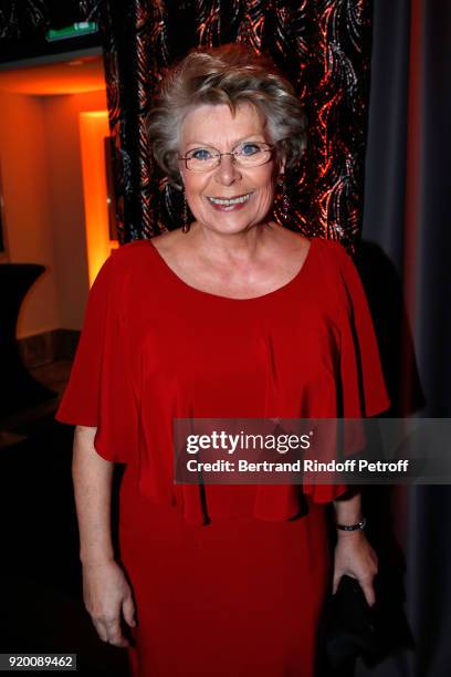 Member of the European Parliament, Vivian Reding attends the "Snow Night - La Nuit des Neiges" Charity Gala on February 17, 2018 in Crans-Montana,...