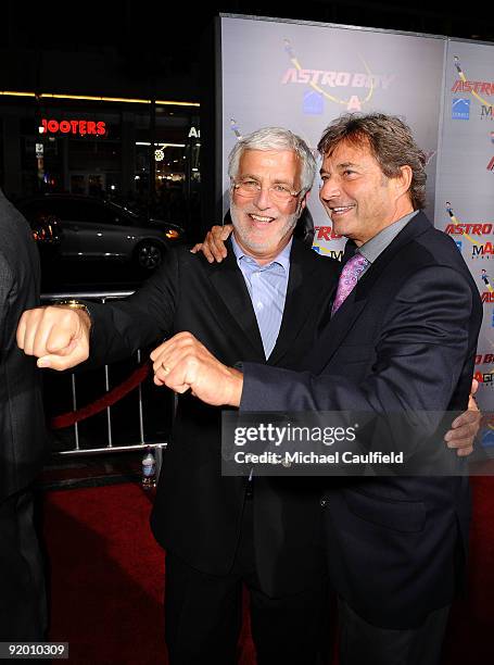 Summit Entertainment's Co-Chairman/CEO Rob Friedman and Co-Chairman/President Patrick Wachsberger arrive at the Los Angeles Premiere of "Astro Boy"...