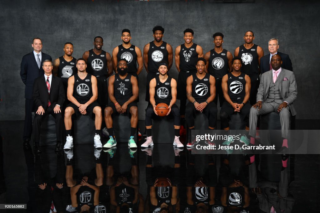 2018 NBA All-Star Game Portraits