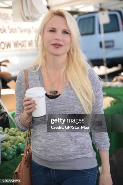 Jacqui Holland is seen on February 18, 2018 in Los Angeles, CA.