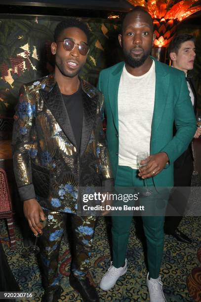 Tinie Tempah and guest attend as Tiffany & Co. Partners with British Vogue, Edward Enninful, Steve McQueen, Kate Moss and Naomi Campbell to celebrate...