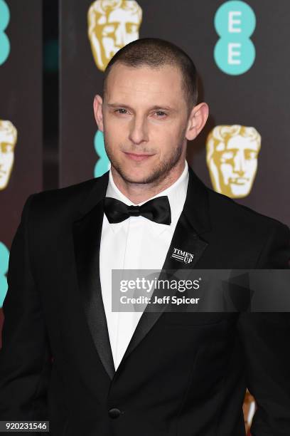 Jamie Bell attends the EE British Academy Film Awards held at Royal Albert Hall on February 18, 2018 in London, England.