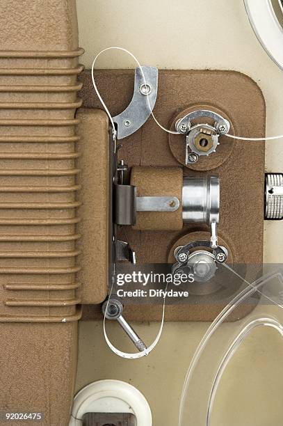 home movie projector - 8mm film projector stock pictures, royalty-free photos & images