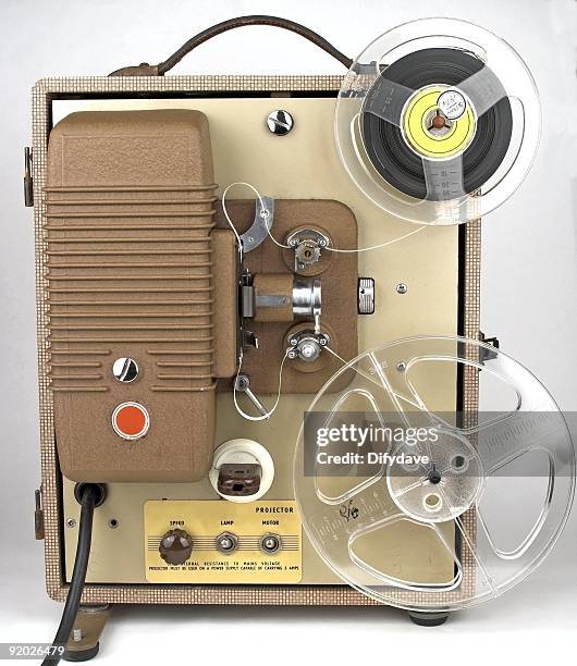 home movie projector - 8mm film projector stock pictures, royalty-free photos & images