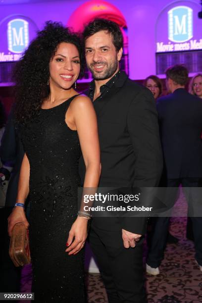 Kai Schumann and his wife Barbara Schumann during the Movie Meets Media "MMM" event on the occasion of the 68th Berlinale International Film Festival...