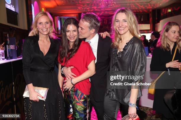 Melanie Marschke, Katja Woywood, her husband Marco Girnth and Tanja Wedhorn during the Movie Meets Media "MMM" event on the occasion of the 68th...