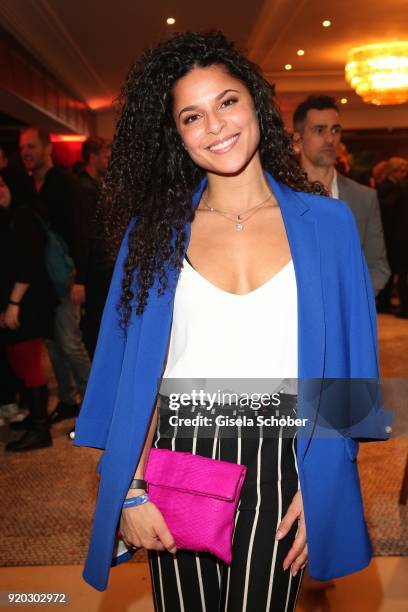 Patricia Meeden during the Movie Meets Media "MMM" event on the occasion of the 68th Berlinale International Film Festival at Hotel Adlon on February...