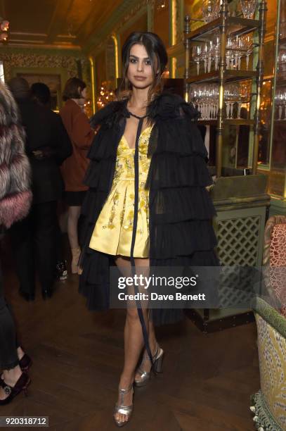 Katie Keight attends as Tiffany & Co. Partners with British Vogue, Edward Enninful, Steve McQueen, Kate Moss and Naomi Campbell to celebrate fashion...