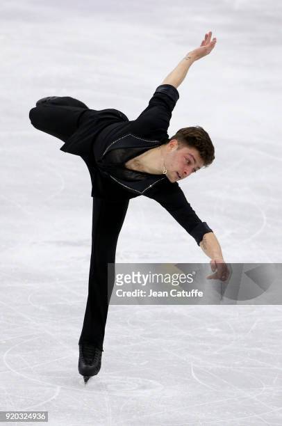Brendan Kerry of Australia during the Figure Skating Men Free Program on day eight of the PyeongChang 2018 Winter Olympic Games at Gangneung Ice...