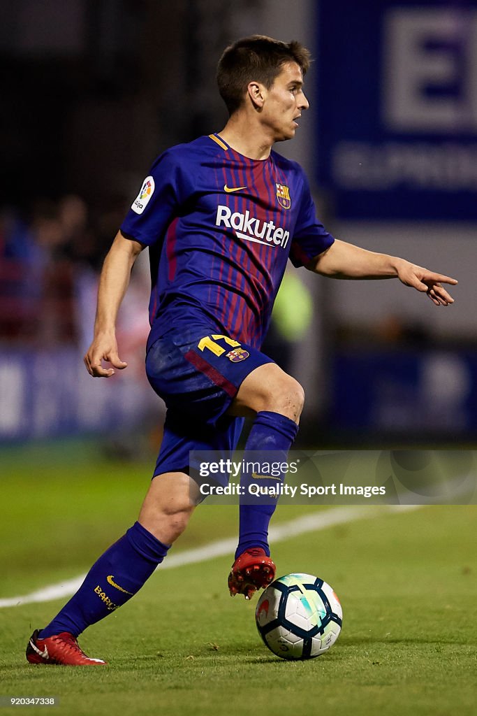 CD Lugo v FC Barcelona B - Liga 123