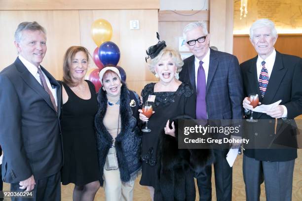 Conrad Bassett, Mary Bulgarelli, Stephanie J. HIbler, Ruta Lee, Fritz Coleman and Webb Lowe attend The Thalians: Hollywood for Mental Health...