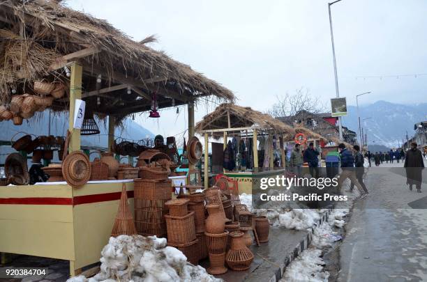 Two-day-long winter festival, showcasing traditional artworks and cuisines of the Kashmir Valley, began in Pahalgam on Saturday. Wooden and paper...