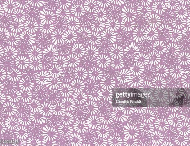 antique handmade screenprinted paper texture - purple pattern stock pictures, royalty-free photos & images