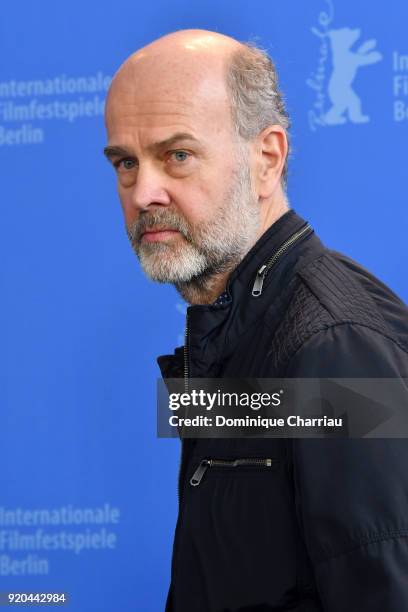 Film director Erik Poppe poses at the 'U - July 22' photo call during the 68th Berlinale International Film Festival Berlin at Grand Hyatt Hotel on...