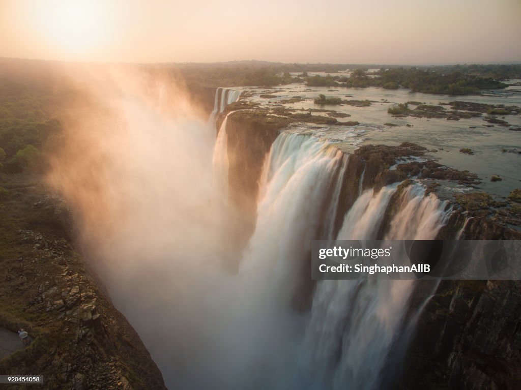 Sunshine on Victoria Falls