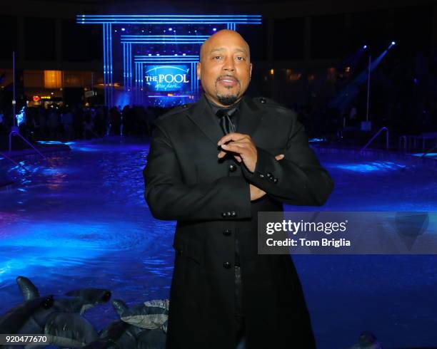 February 16: Daymond John hosts The Pool After Dark at Harrah's Resort on Friday February 16, 2018 in Atlantic City, New Jersey