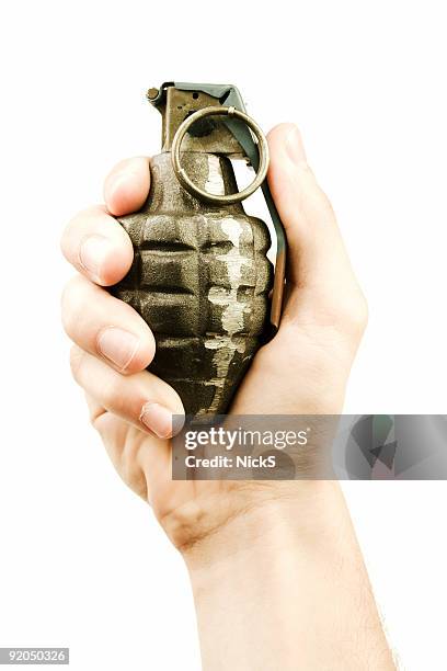 handgranate - hand grenade stock-fotos und bilder