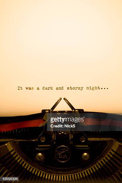 typewriter - short story - story telling in the workplace stock pictures, royalty-free photos & images