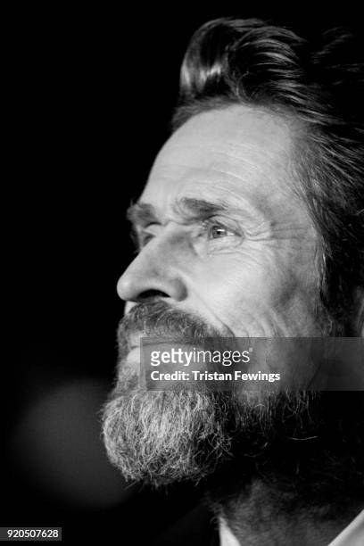 Willem Dafoe attends the EE British Academy Film Awards held at Royal Albert Hall on February 18, 2018 in London, England.
