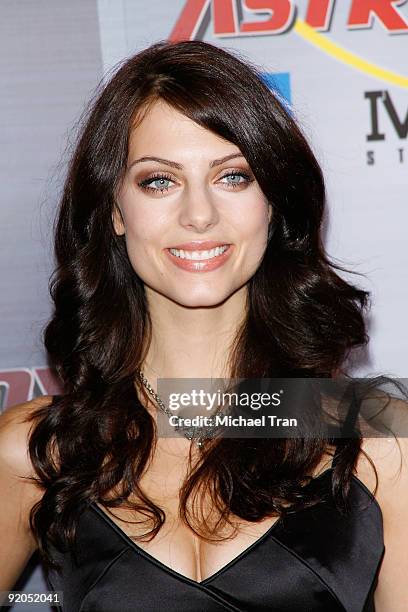 Julia Voth arrives to the Los Angeles premiere of "Astro Boy" held at Grauman's Chinese Theatre on October 19, 2009 in Los Angeles, California.