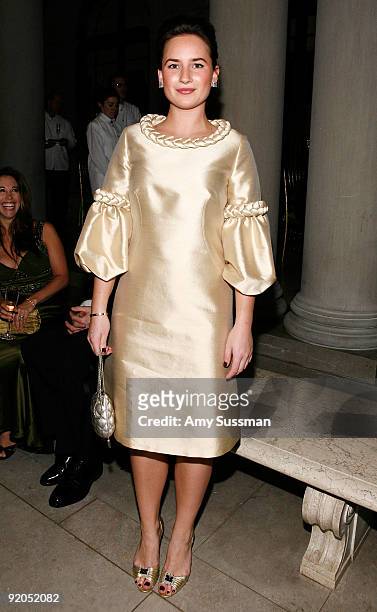 Alexandra Porter attends The Autumn Dinner at The Frick Collection on October 19, 2009 in New York, New York.