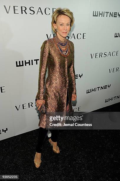 Anne Bass attends the 2009 Whitney Museum Gala at The Whitney Museum of American Art on October 19, 2009 in New York City.