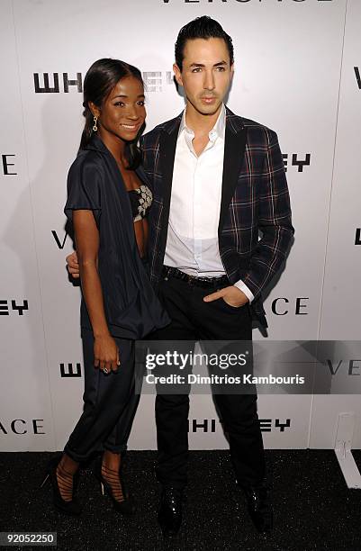 Genevieve Jones and Christian Kota attend the 2009 Whitney Museum Gala at The Whitney Museum of American Art on October 19, 2009 in New York City.
