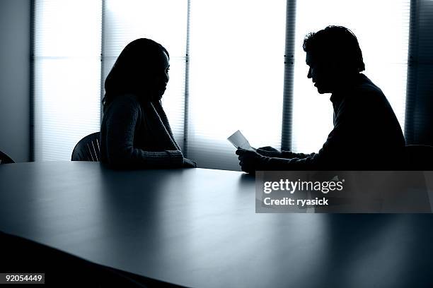 Interview Conference Table 209 Conference Table Silhouette Stock Photos, High-Res Pictures, and ...