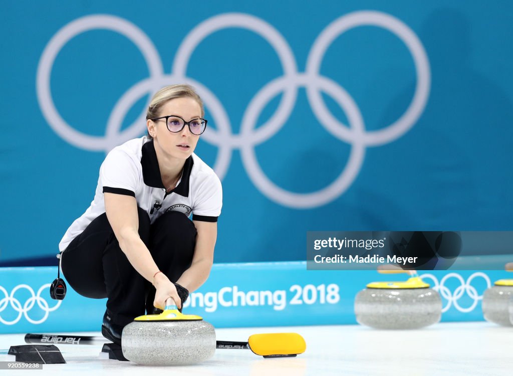 Curling - Winter Olympics Day 10