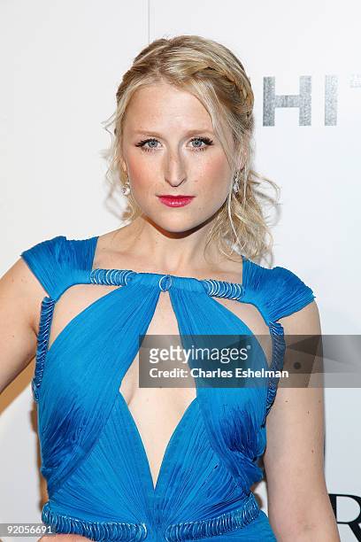 Actress Mamie Gummer attends the 2009 Whitney Museum Gala at The Whitney Museum of American Art on October 19, 2009 in New York City.