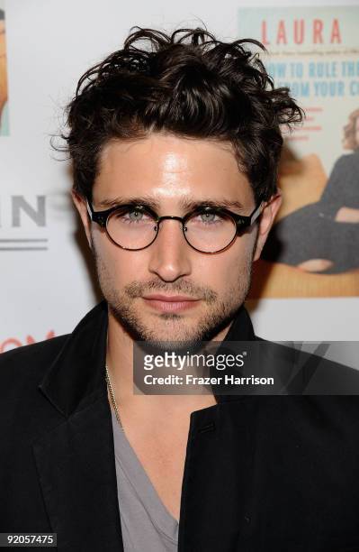 Actor Matt Dallas arrives at the Ryan Kavanaugh Hosts A Book Party For Laura Day to celebrate the launch of her new book "How To Rule The World From...