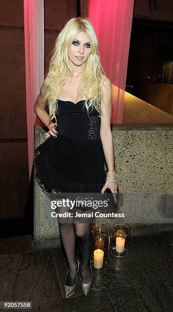 Actress Taylor Momsen attends the 2009 Whitney Museum Gala Studio Party at The Whitney Museum of American Art on October 19, 2009 in New York City.