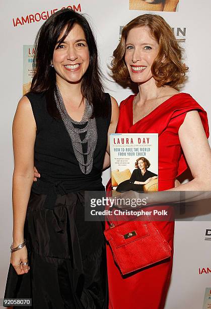 Beth DiNardo and author Laura Day arrive at the celebration for Laura Day�s new book �How to Rule the World from Your Couch� hosted by Ryan Kavanaugh...